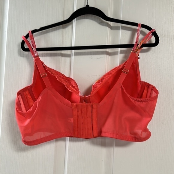 CACIQUE Lightly Lined French Balconette Sz 44 C - Picture 2 of 12